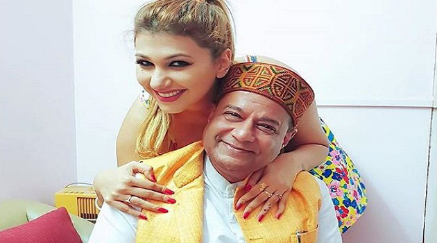 Anup Jalota and Jasleen Matharu in Bigg Boss Season 12