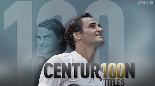 Federer Joins Exclusive Club With 100th Title
