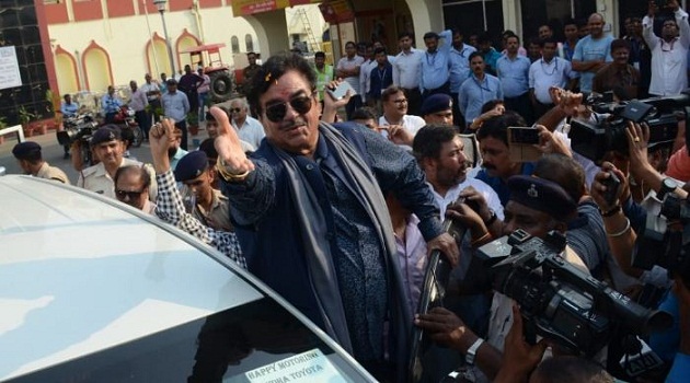 Shatrughan Sinha campaigning in Patna Sahib lok sabha constituency