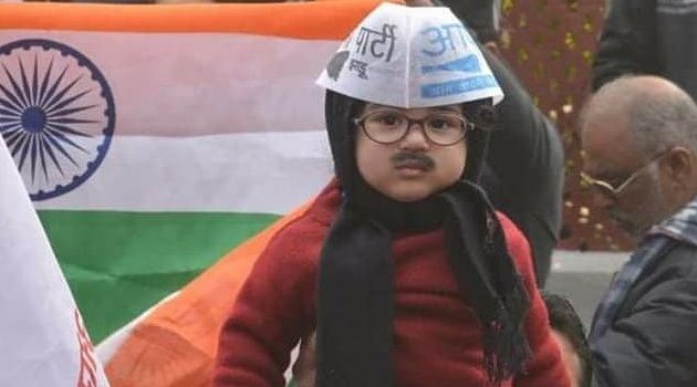 Arvind Kejriwal the mufler man of delhi elections 2020