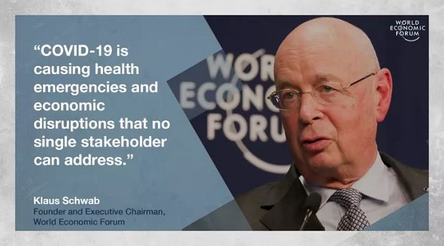 Klaus Schwab of World Economic Forum