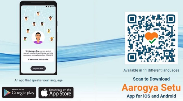 AarogyaSetu is a mobile application developed by the Government of India to connect essential health services with the people of India in our combined fight against COVID-19.