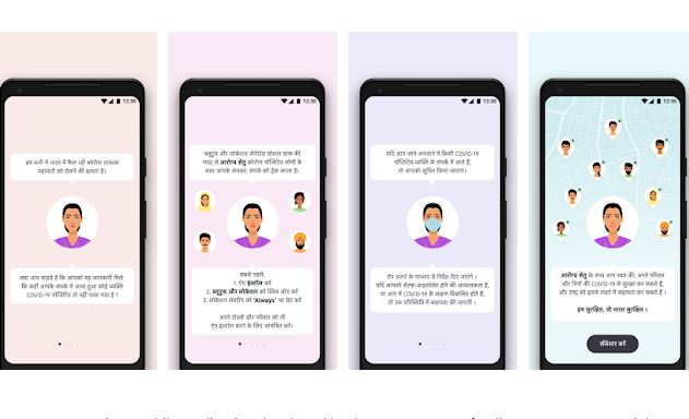 Contact-tracing apps follow the movements of a person’s mobile phone using technology such as bluetooth low-energy sensors.