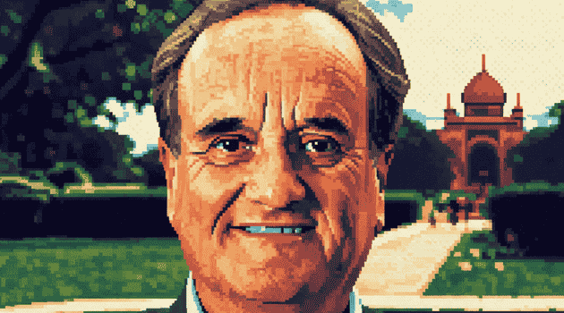 Sir Mark Tully in India